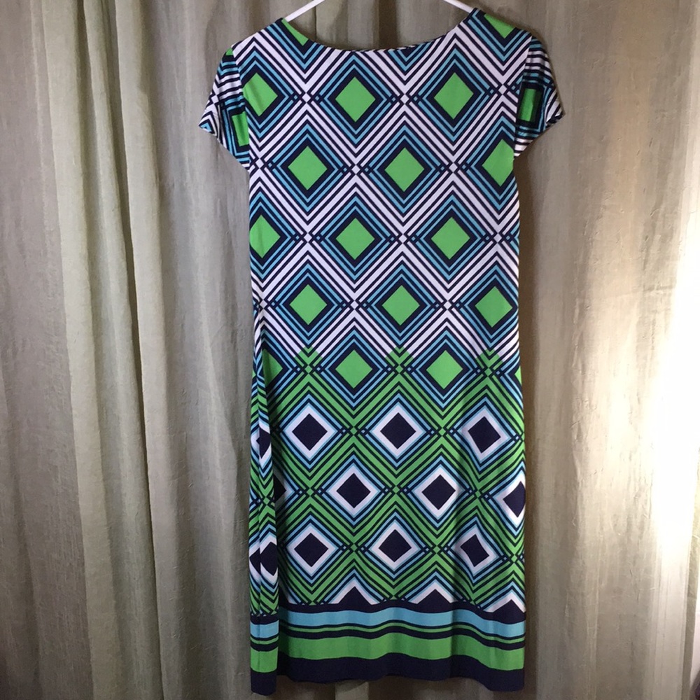 JESSICA HOWARD Small Geometric Pattern Dress - Picture 4 of 4